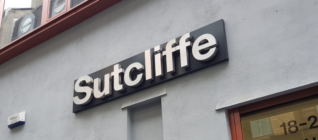 Metal Backlit Logo Wall